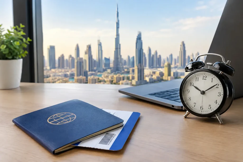 ¿Cuánto tarda una visa UAE? Plazos reales en 2026