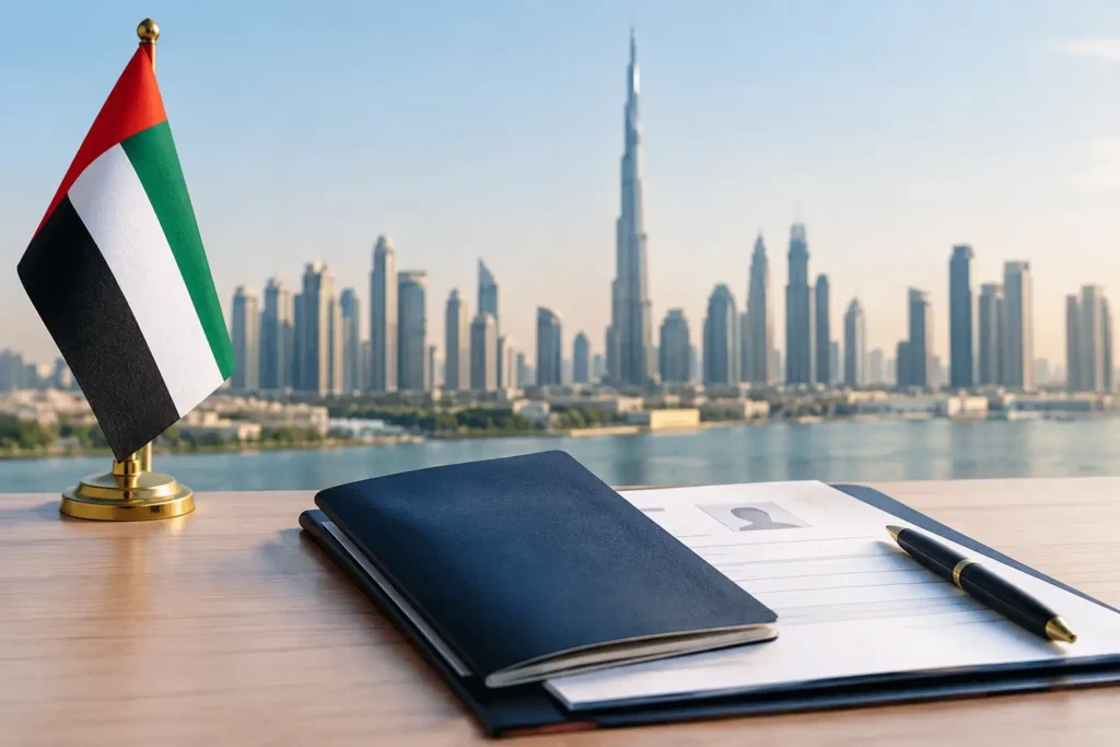 Documentos para permiso de residencia UAE